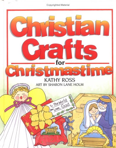 Book cover for Christian Crafts for Christmas