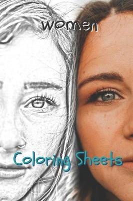 Book cover for Woman Coloring Sheets