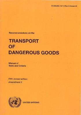 Cover of Recommendations on the transport of dangerous goods