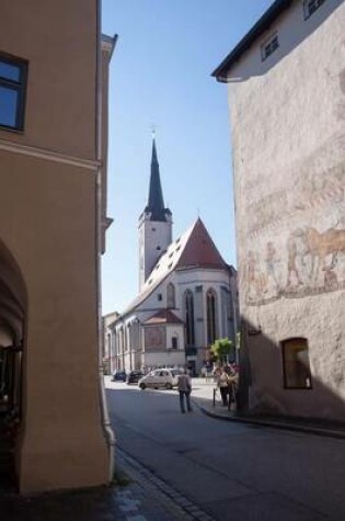 Cover of View of a Church in Old Town Wasserburg Germany Journal