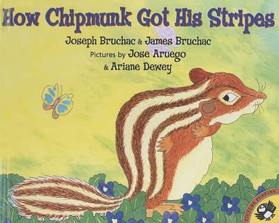 Book cover for How Chipmunk Got His Stripes