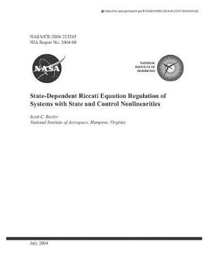 Book cover for State-Dependent Riccati Equation Regulation of Systems with State and Control Nonlinearities