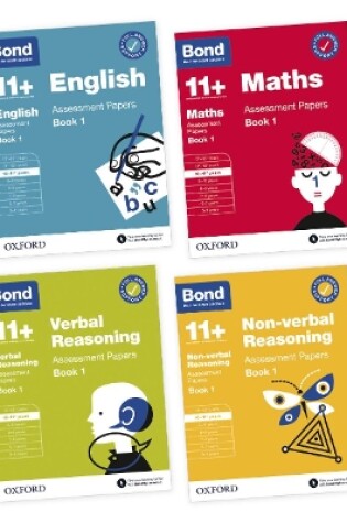 Cover of BOND 11+ English, Maths, Non-verbal Reasoning, Verbal Reasoning: Assessment Papers: Ready for the 2024 exams