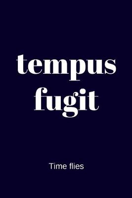 Book cover for tempus fugit - Time flies