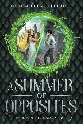 Book cover for A Summer of Opposites