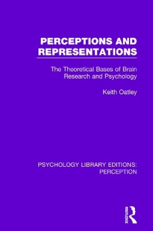 Cover of Perceptions and Representations
