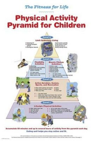 Cover of Fitness for Life Physical Activity Pyramid for Children