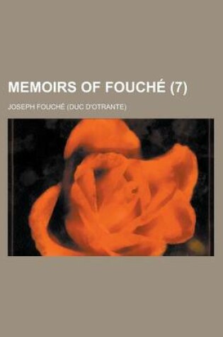 Cover of Memoirs of Fouche (7)