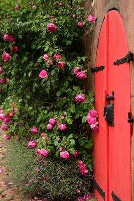 Book cover for A Red Door and Pink Garden Roses