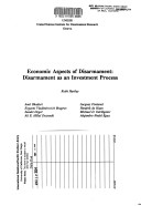 Book cover for Economic Aspects of Disarmament