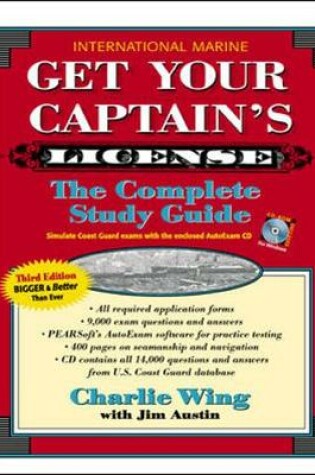 Cover of Get Your Captain's License, Third Edition