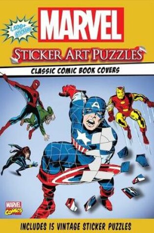 Cover of Marvel Sticker Art Puzzles