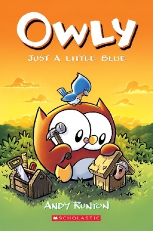 Cover of Just a Little Blue: A Graphic Novel (Owly #2): Volume 2