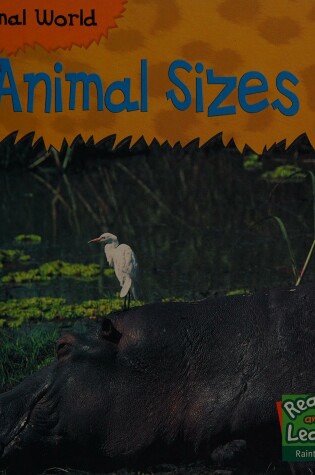 Cover of Animal Sizes