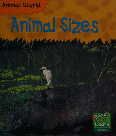 Book cover for Animal Sizes