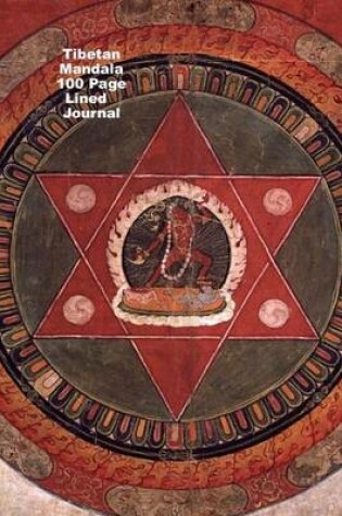 Cover of Tibetan Mandala 100 Page Lined Journal