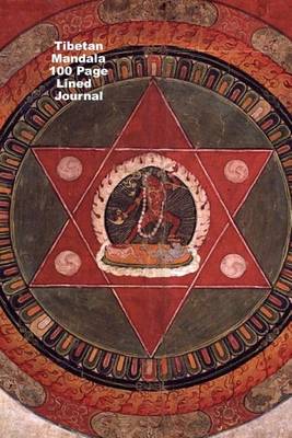 Book cover for Tibetan Mandala 100 Page Lined Journal