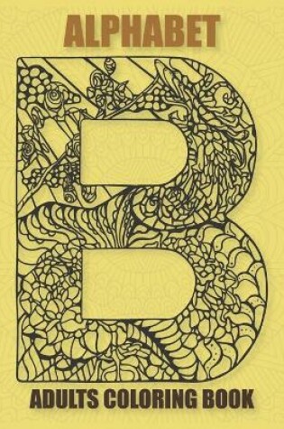 Cover of Alphabet Adults Coloring Book