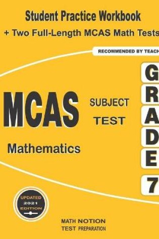 Cover of MCAS Subject Test Mathematics Grade 7