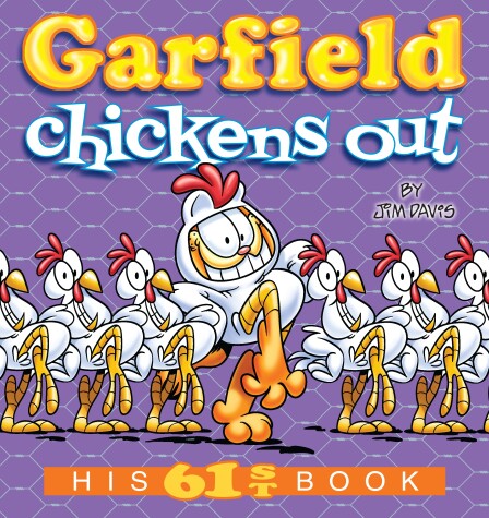 Book cover for Garfield Chickens Out