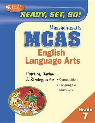 Book cover for Massachusetts MCAS Grade 7 English Language Arts