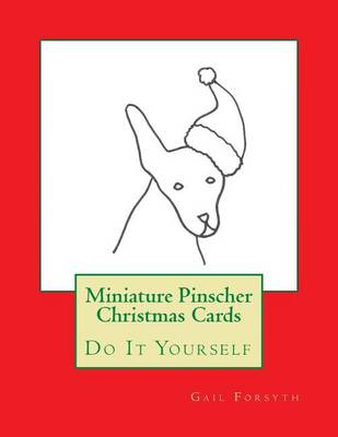 Book cover for Miniature Pinscher Christmas Cards