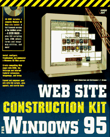 Book cover for Web Site Construction Kit for Windows 95