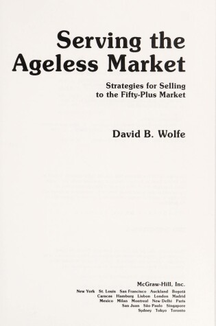 Cover of Serving the Ageless Market