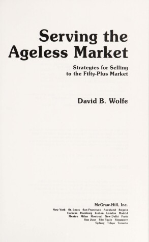 Book cover for Serving the Ageless Market