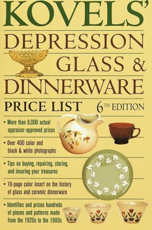 Cover of Kovels' Depression Glass & Dinnerware Price List