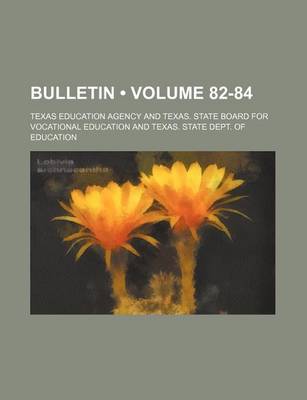 Book cover for Bulletin (Volume 82-84)