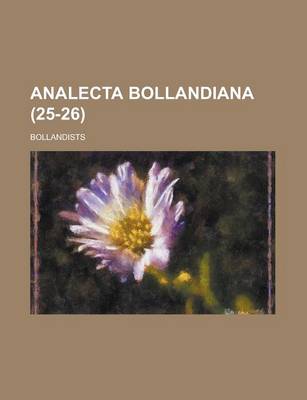 Book cover for Analecta Bollandiana (25-26 )