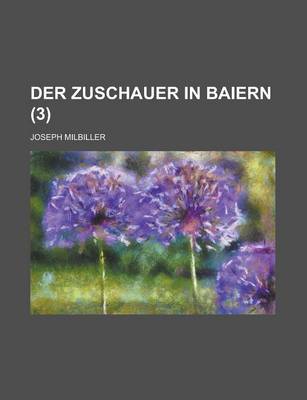 Book cover for Der Zuschauer in Baiern (3 )