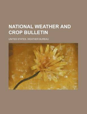 Book cover for National Weather and Crop Bulletin