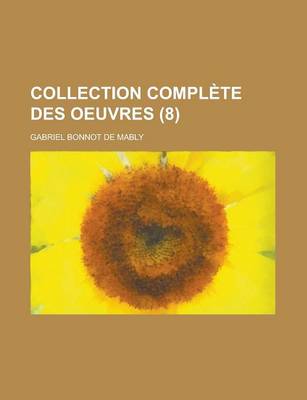 Book cover for Collection Complete Des Oeuvres (8)