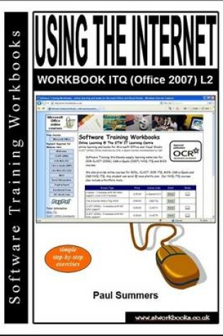 Cover of Using the Internet Workbook Itq (Office 2007) L2