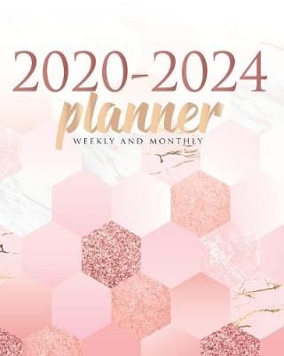 Book cover for 2020-2024 Planner Weekly and Monthly
