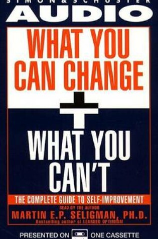Cover of What You Can Change and What You Can'T