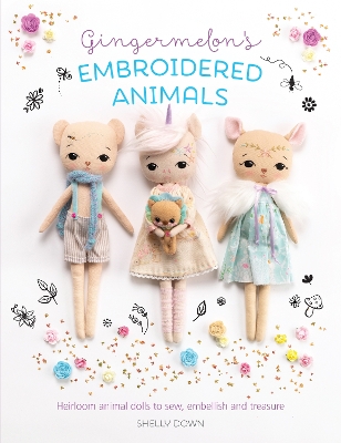 Book cover for Gingermelon'S Embroidered Animals