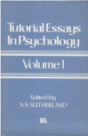 Book cover for Tutorial Essays in Psychology