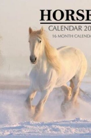 Cover of Horses Calendar 2019