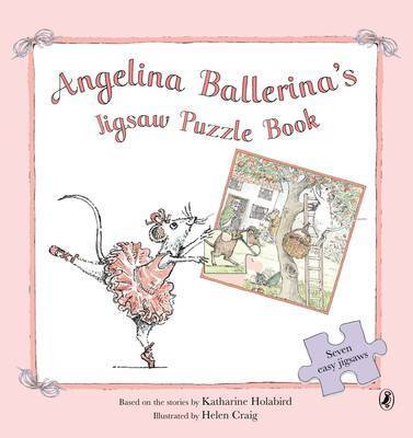 Book cover for Angelina Ballerina's Jigsaw Puzzle Book