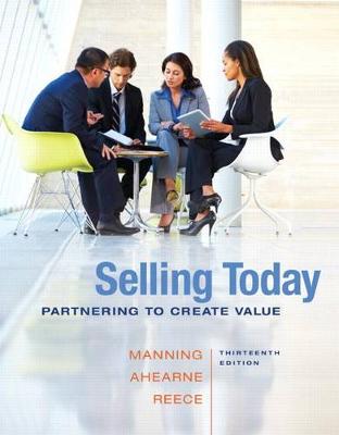 Book cover for Selling Today with Mymarketinglab Access Code