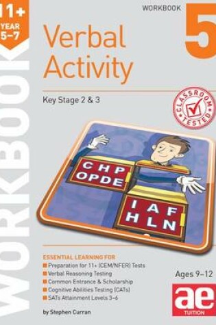 Cover of 11+ Verbal Activity Year 5-7 Workbook 5