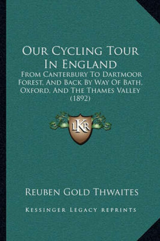 Cover of Our Cycling Tour in England