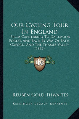 Book cover for Our Cycling Tour in England