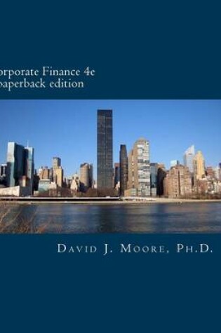 Cover of Corporate Finance 4e.a