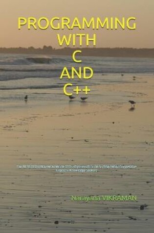 Cover of Programming with C and C++