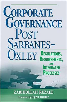 Book cover for Corporate Governance Post-Sarbanes-Oxley