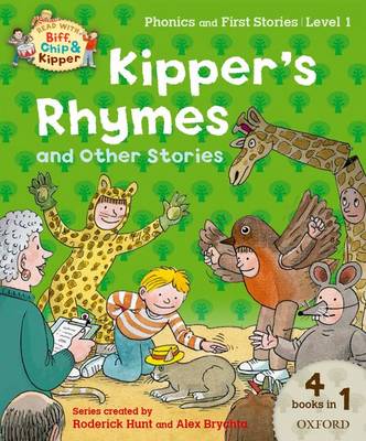 Book cover for Level 1 Phonics and First Stories: Kipper's Rhymes and Other Stories